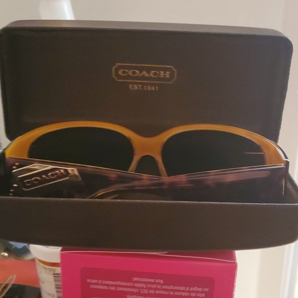 Coach sunglasses 2 toned